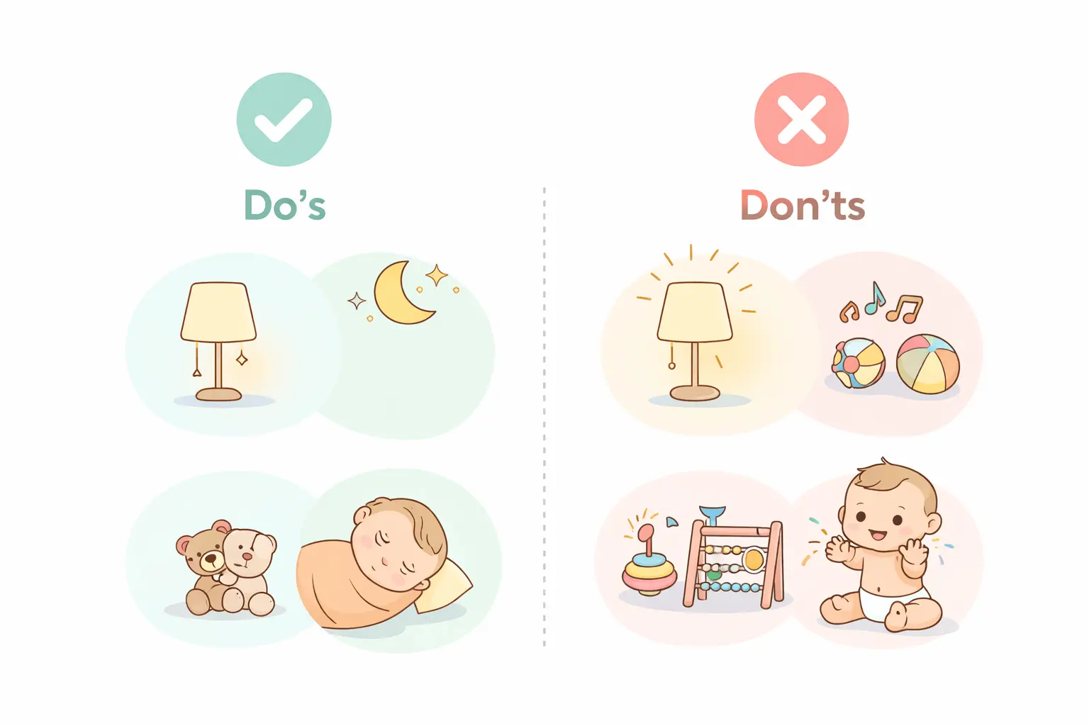 Common baby bedtime routine mistakes to avoid